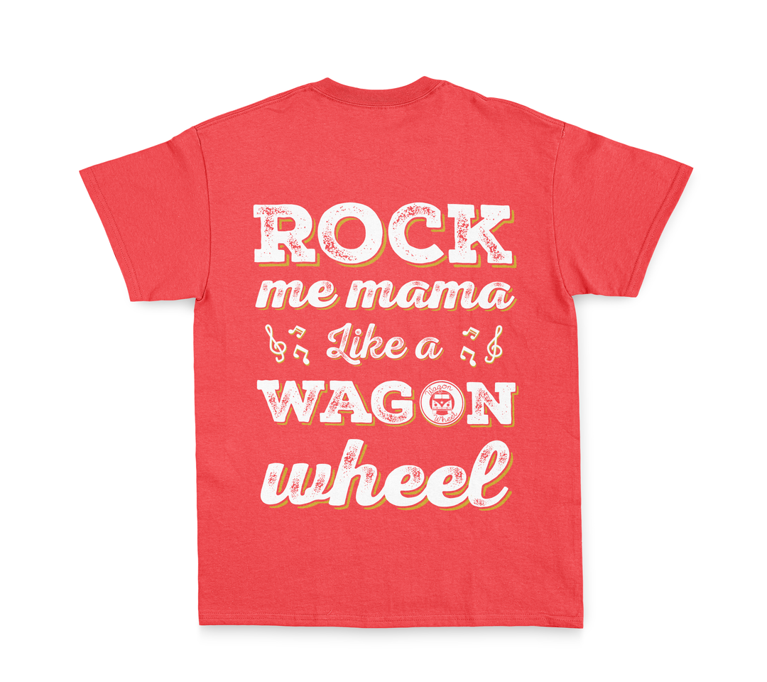 WAGON WHEEL T-SHIRT - RED