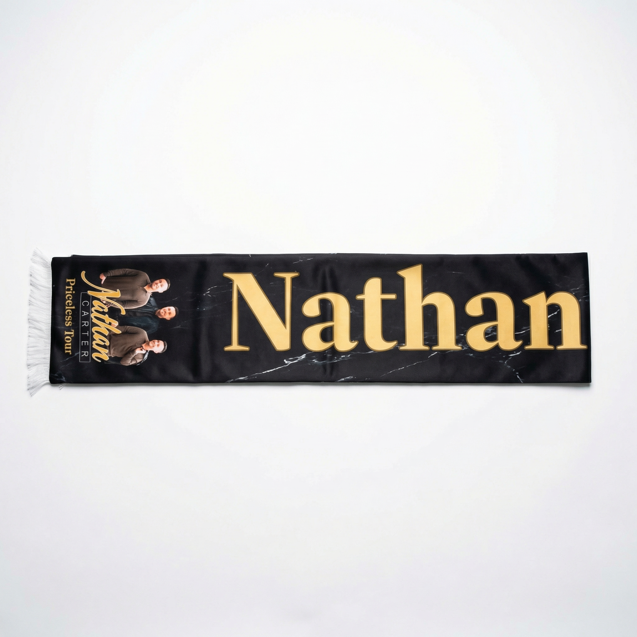 PRICELESS TOUR SCARF - GOLD