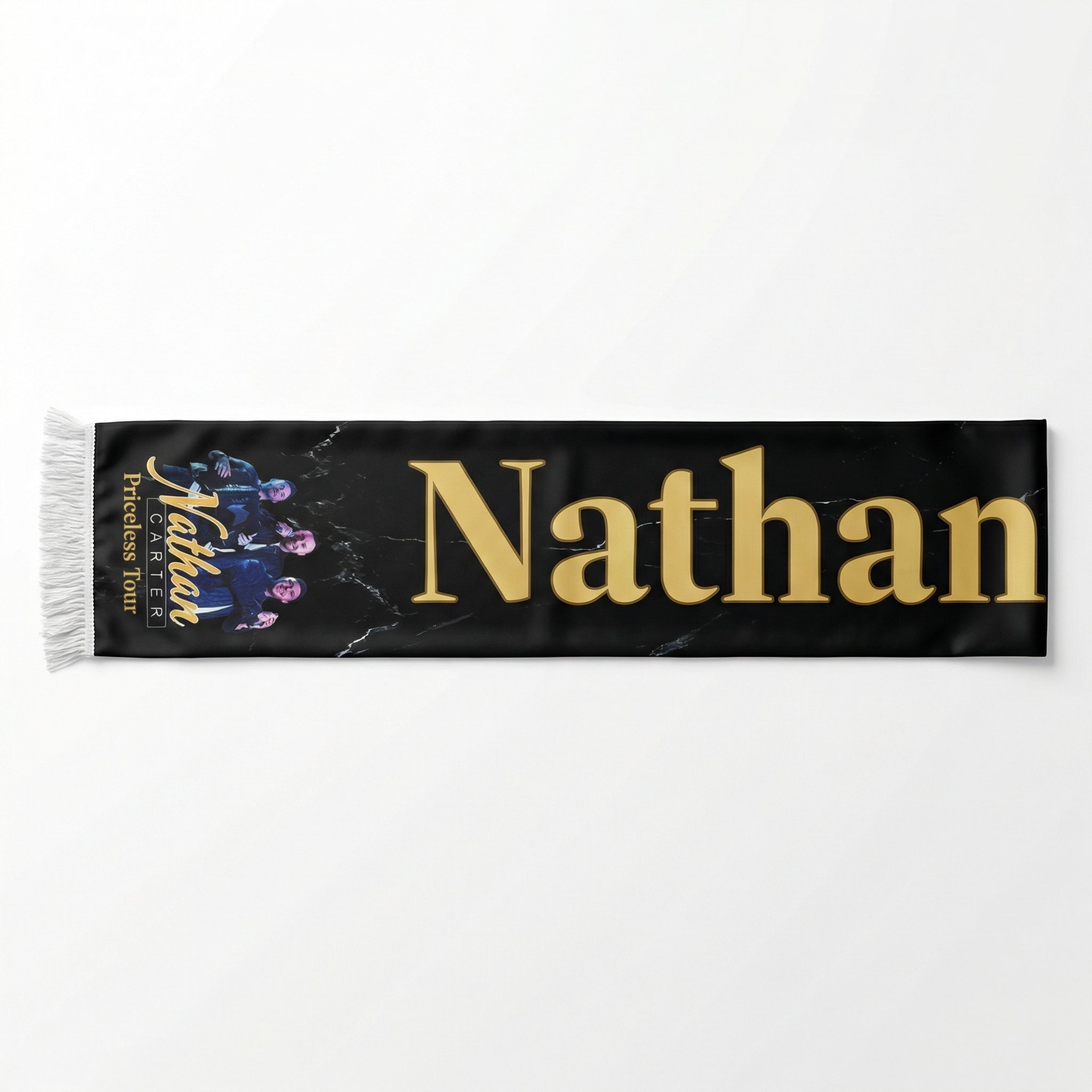 PRICELESS TOUR SCARF - GOLD
