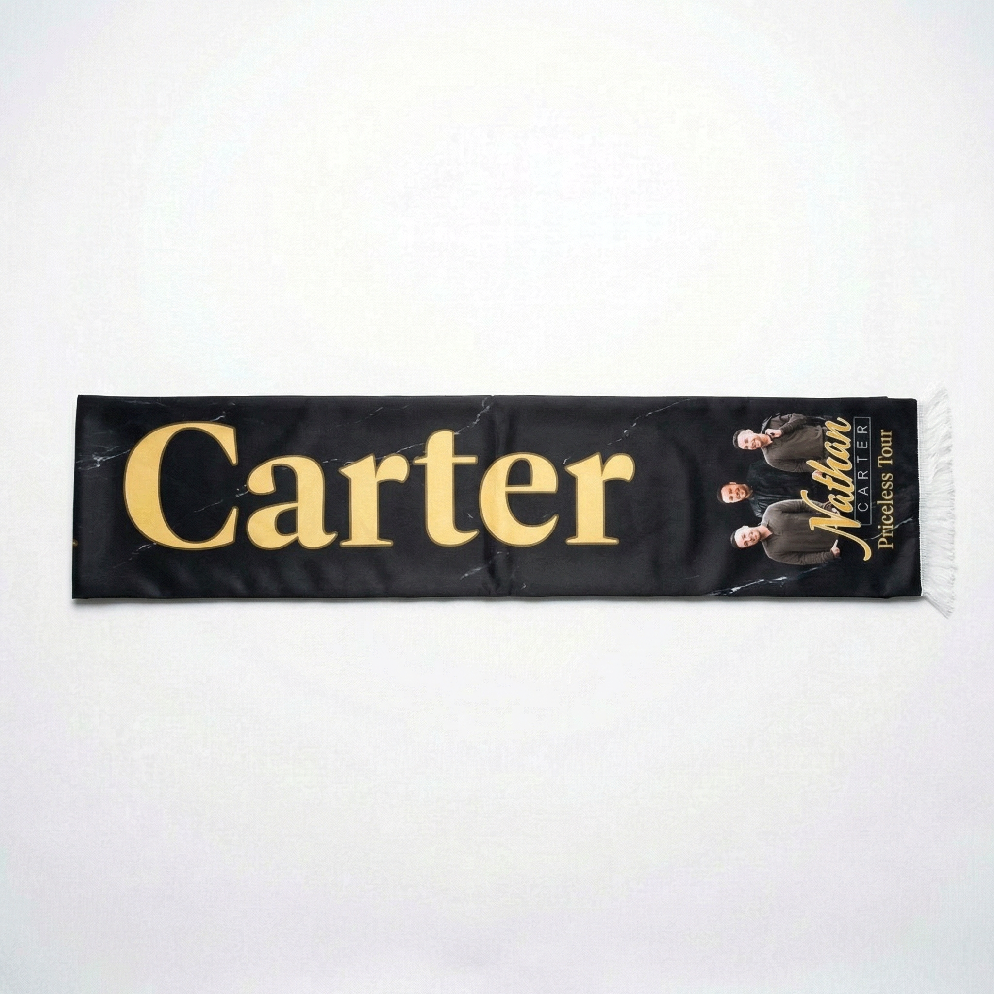 PRICELESS TOUR SCARF - GOLD