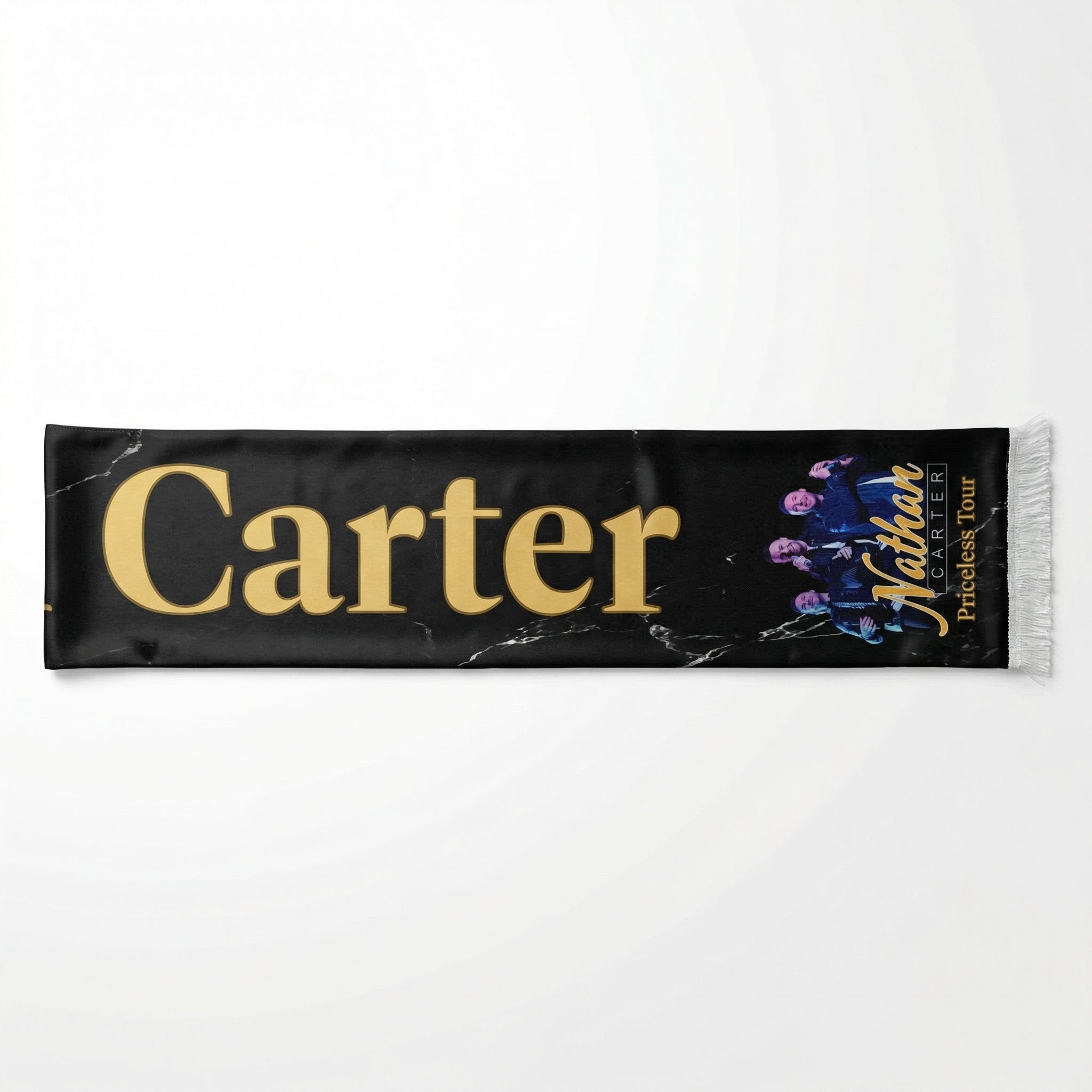 PRICELESS TOUR SCARF - GOLD