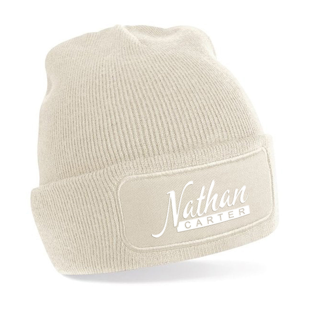 BEANIE HAT - ALMOND
